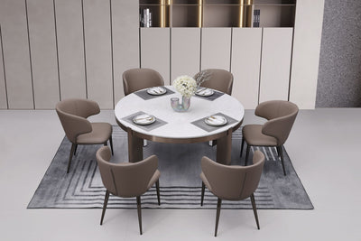 Mixology Station Round Dining Table 150 CM - Al Rugaib Furniture