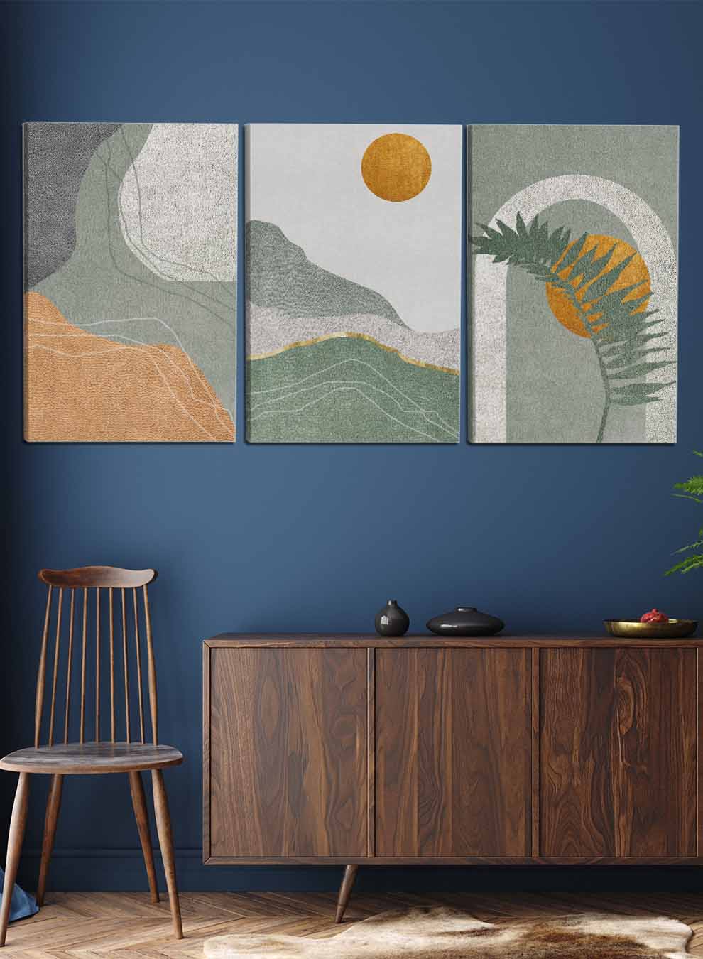 Modern Abstract Paintings(set of 3) Paintings & Pictures| LOWHA