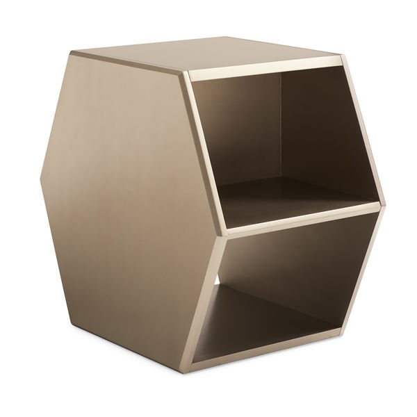 Modern Artisan Remix - Hexagon End/Cocktail 1 Coffee Tables| Caracole