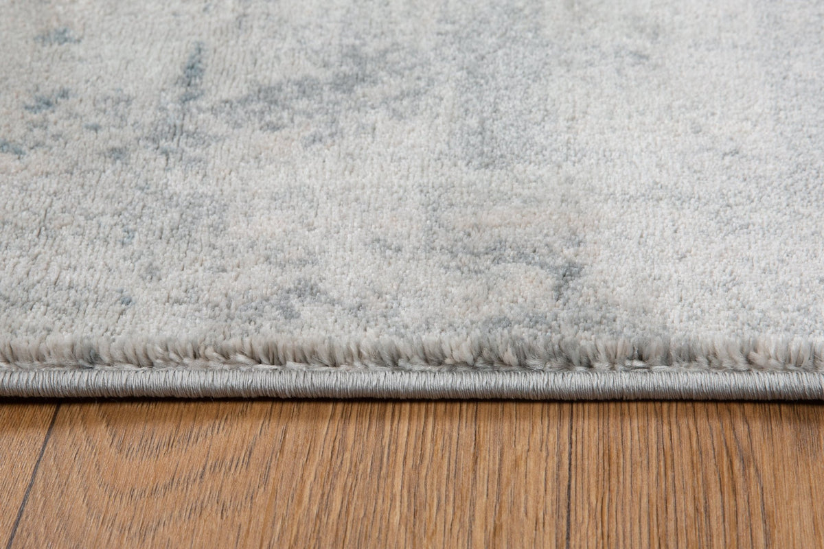 Modern baby blue and off-white Rug Rugs| Roots Furniture
