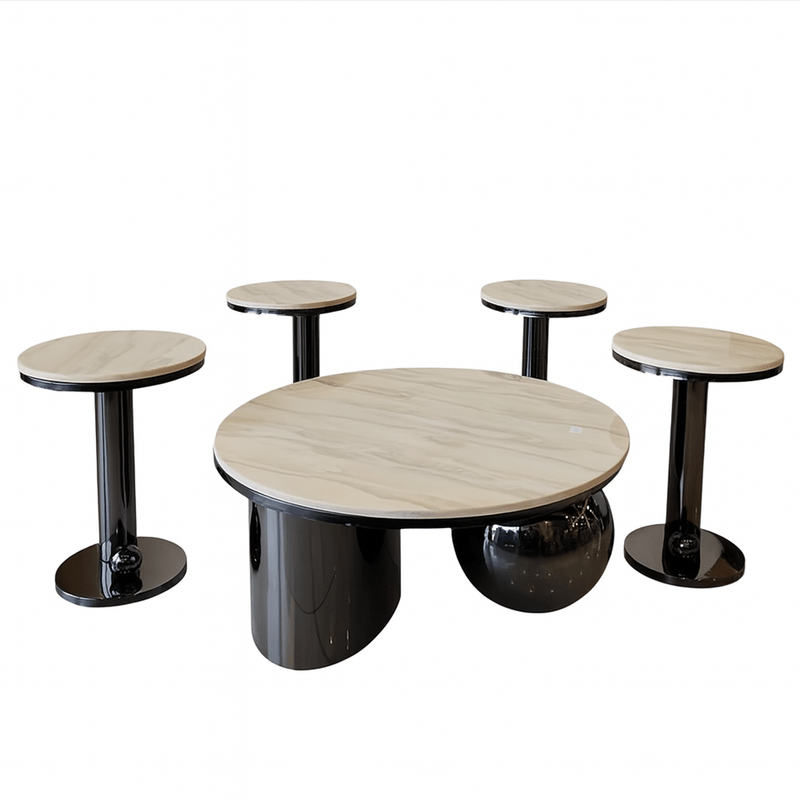 Modern Coffee & Side Table Set – Elegant Design - Al Rugaib Furniture