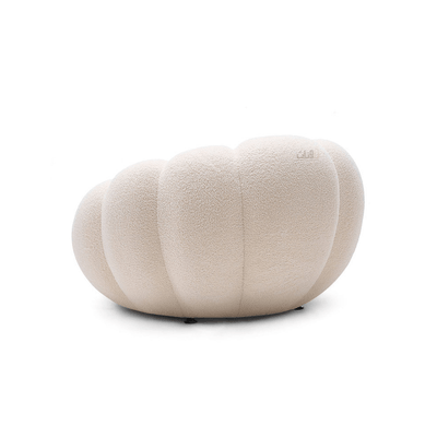 Modern Cozy Chair - Beige - Al Rugaib Furniture