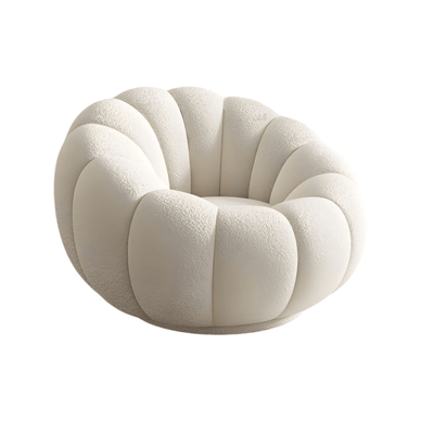 Modern Cozy Chair - Beige - Al Rugaib Furniture