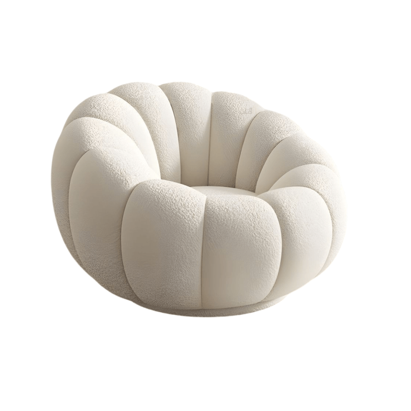 Modern Cozy Chair - Beige - Al Rugaib Furniture