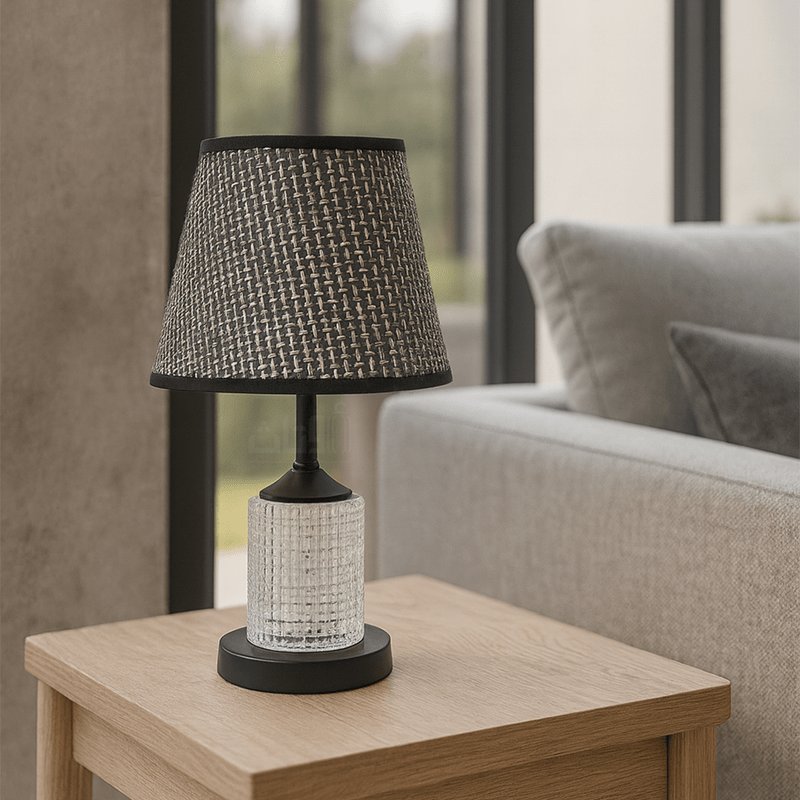 Modern Decor Lamp – Crystal Base - Al Rugaib Furniture