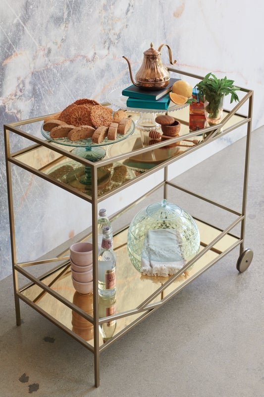 Modern Edge - Vector Bar Cart Serving Carts| Caracole