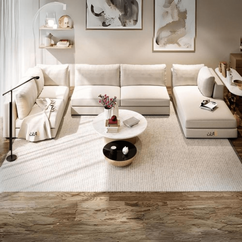 Modern Elegant Sofa-beige Sofas & Loveseats| Otath