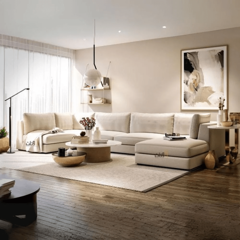 Modern Elegant Sofa-beige Sofas & Loveseats| Otath