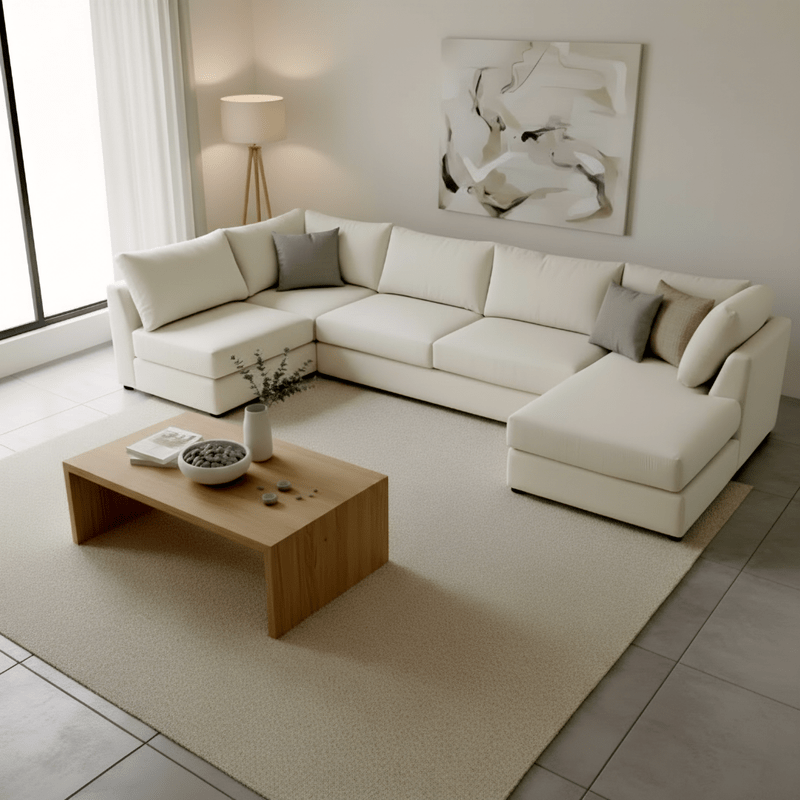 Modern Elegant Sofa-beige Sofas & Loveseats| Otath