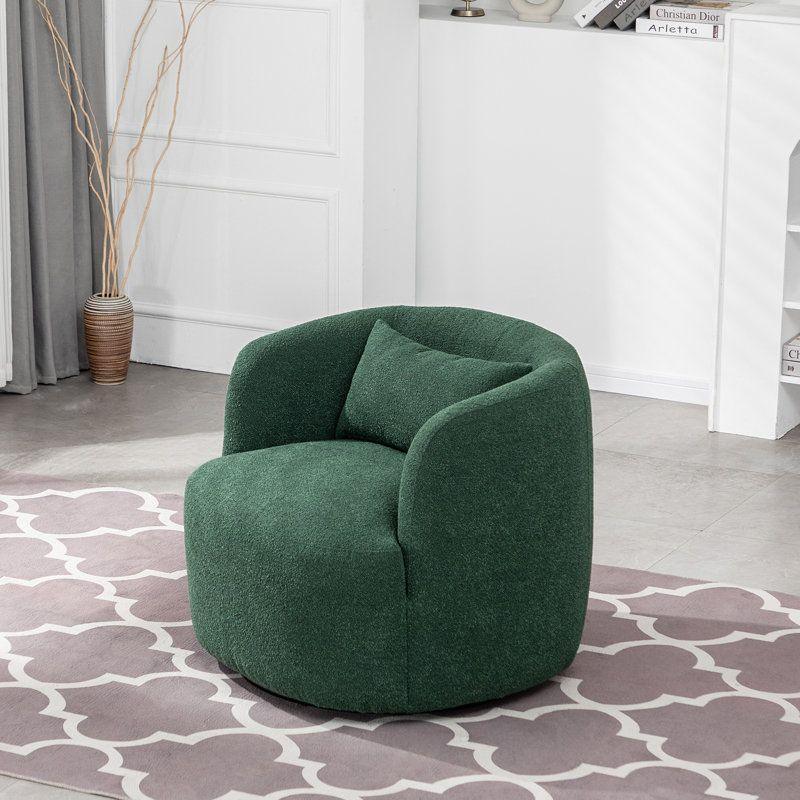 Modern Ergonomic Boucle Arm Chair By Alhome - 80x85x85 cm Chairs| Alhome
