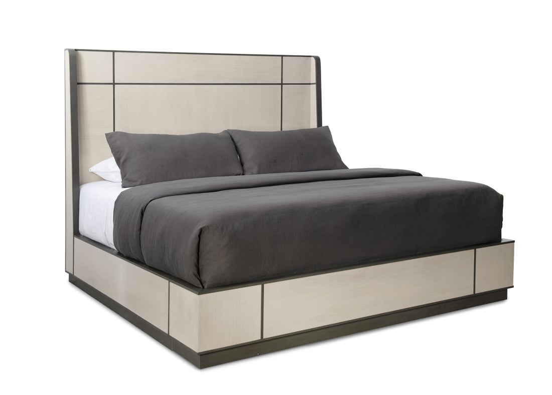 Modern Expressions - Repetition Wood King Bed Beds| Caracole