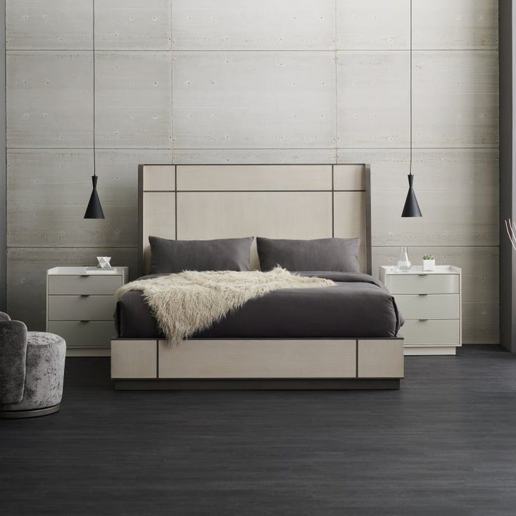 Modern Expressions - Repetition Wood King Bed Beds| Caracole
