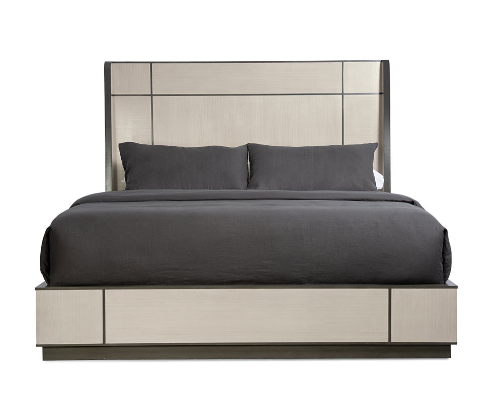 Modern Expressions - Repetition Wood King Bed Beds| Caracole