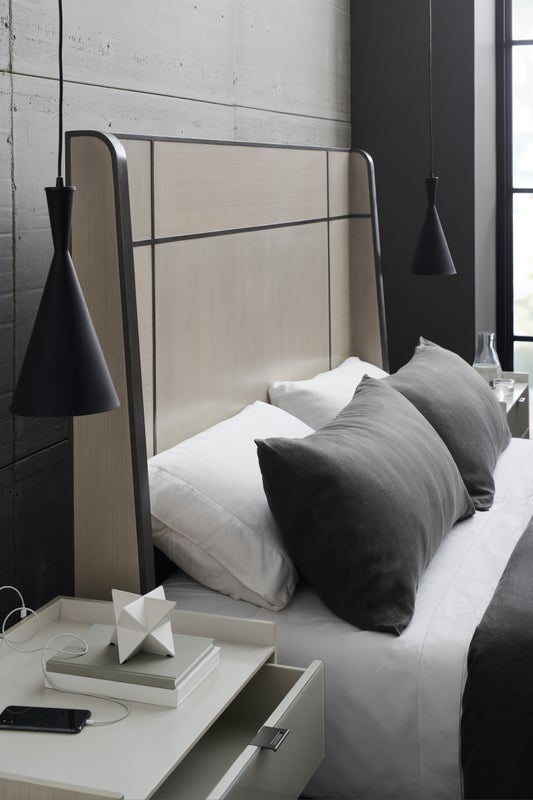 Modern Expressions - Repetition Wood King Bed Beds| Caracole
