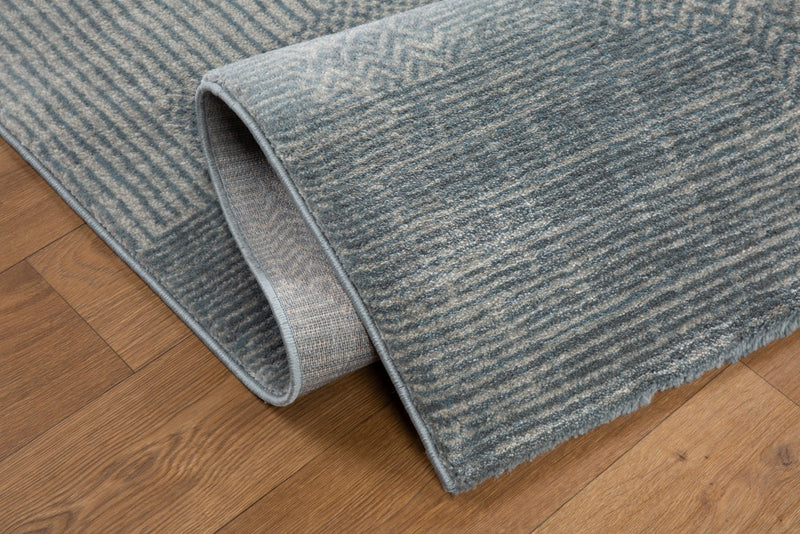 Modern light blue Rug - Al Rugaib Furniture