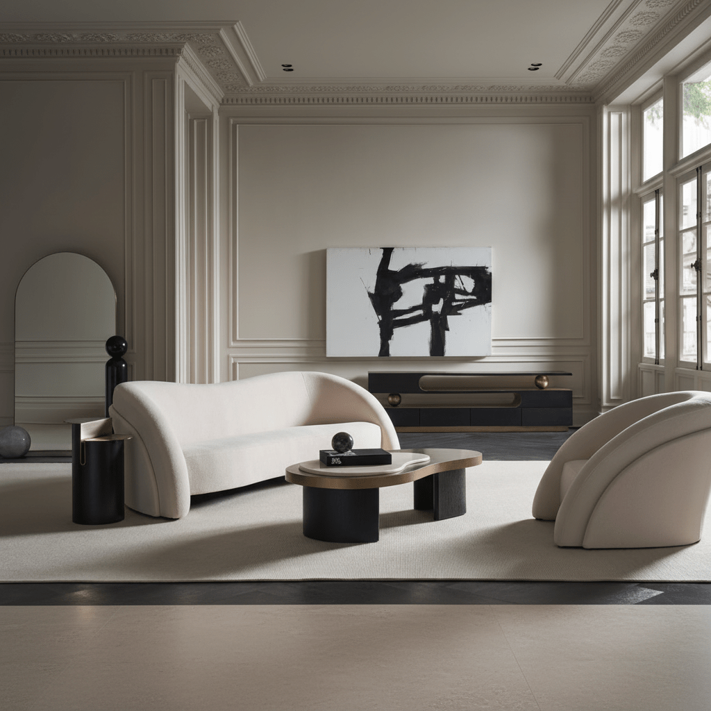 Modern Principles - Contrast Cocktail Table Coffee Tables| Caracole