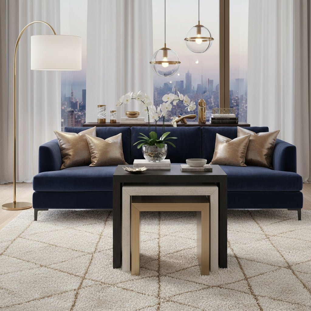 Modern Principles - Contrast Nesting Table Accent & End Tables| Caracole