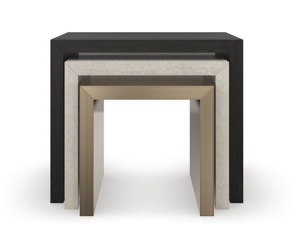 Modern Principles - Contrast Nesting Table Accent & End Tables| Caracole