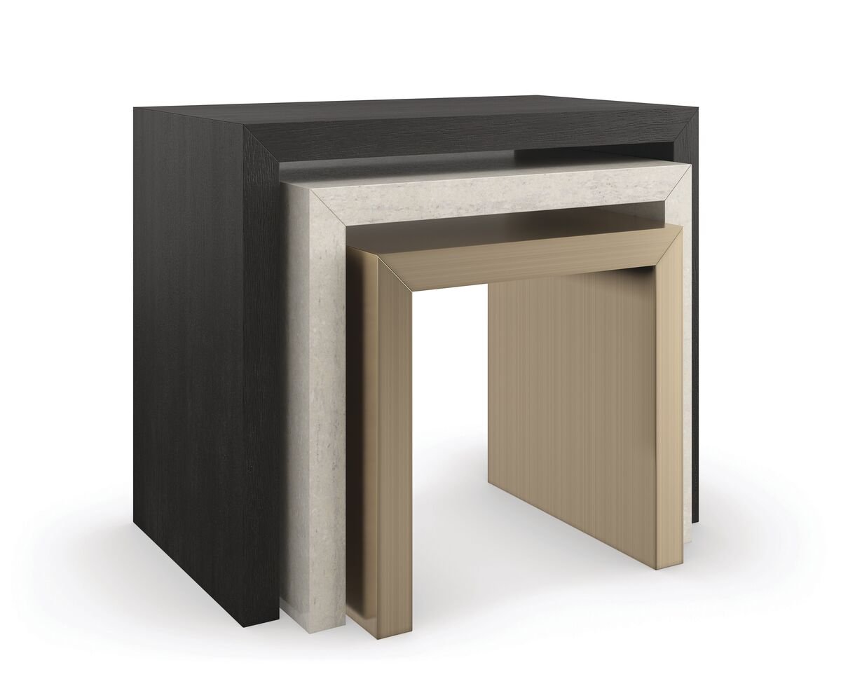 Modern Principles - Contrast Nesting Table Accent & End Tables| Caracole