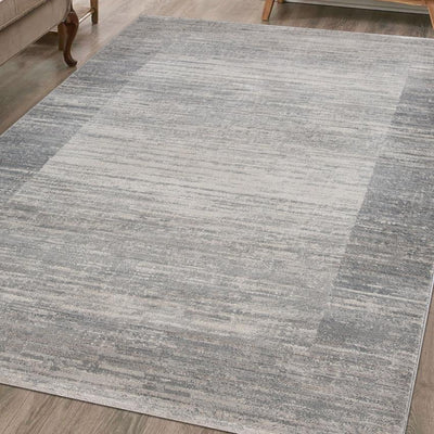 Modern square gray Rug - Al Rugaib Furniture