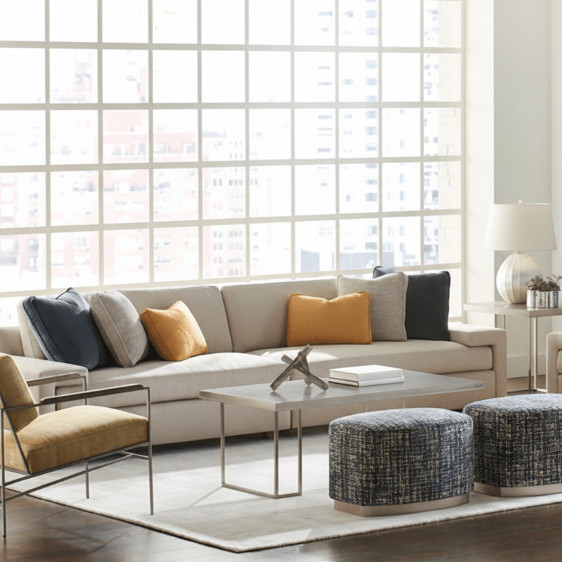 Modern Upholstery - I'm Shelf-Ish Sectional 2 Sectionals| Caracole