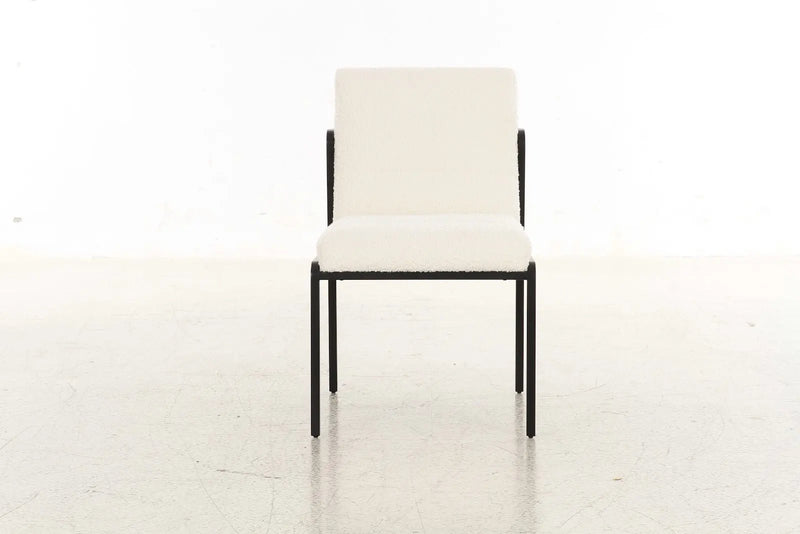 ModernSimplicity Dining Cream Chair - Al Rugaib Furniture