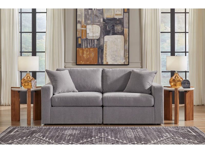 Modmax 2 - Piece Sectional Loveseat - Al Rugaib Furniture
