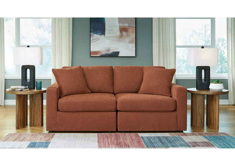 Modmax 2 - Piece Sectional Loveseat - Al Rugaib Furniture