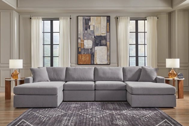 Modmax 4 - Piece Pit Sectional - Al Rugaib Furniture