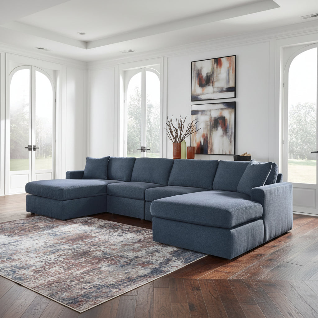 Modmax 4-Piece Pit Sectional Sectionals| Ashley Homestore