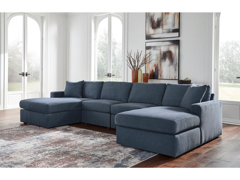 Modmax 4 - Piece Pit Sectional - Al Rugaib Furniture