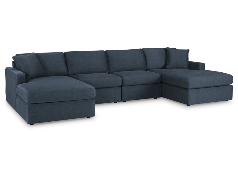 Modmax 4 - Piece Pit Sectional - Al Rugaib Furniture