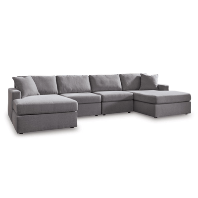 Modmax 4 - Piece Pit Sectional - Al Rugaib Furniture