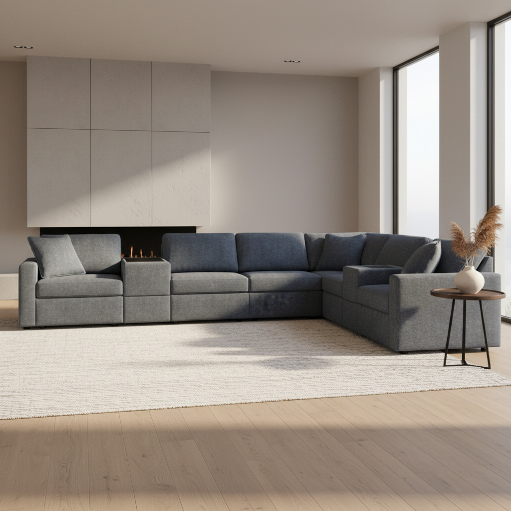 Modmax 8-Piece Sectional Sectionals| Ashley Homestore