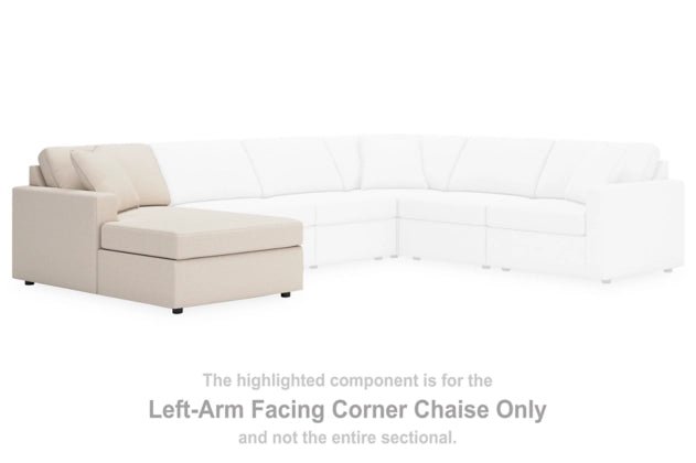 Modmax Left - Arm Facing Corner Chaise - Al Rugaib Furniture