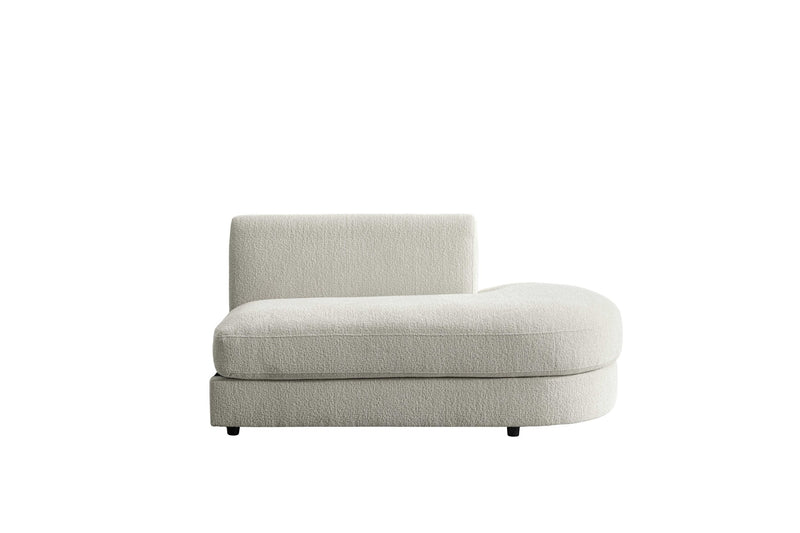 Monaco Beige Right Chaise - Al Rugaib Furniture