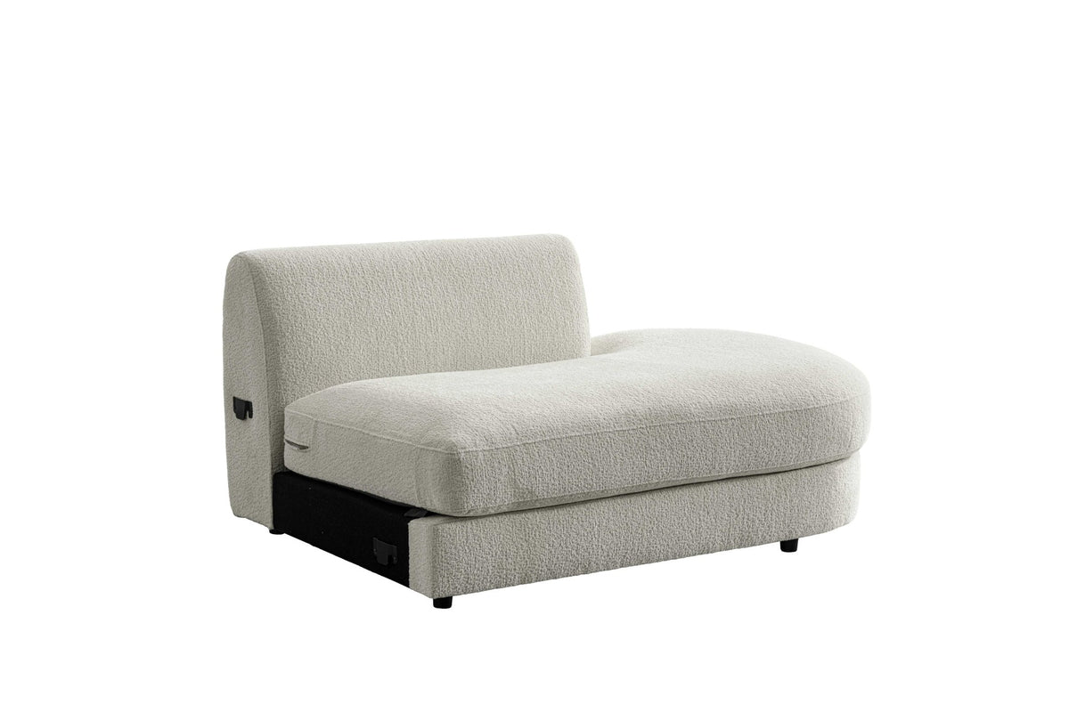 Monaco Beige Right Chaise Sectionals| Roots Furniture
