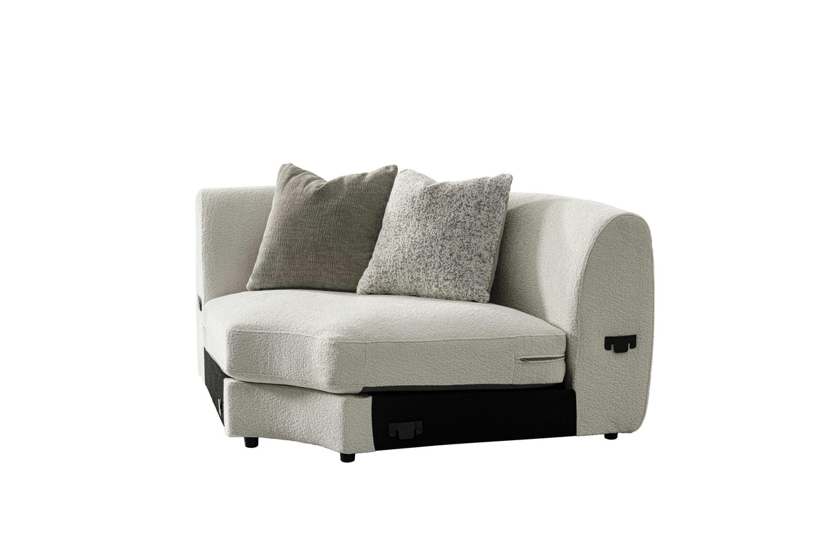 Monaco Beige Sectional Set Sectionals| Roots Furniture