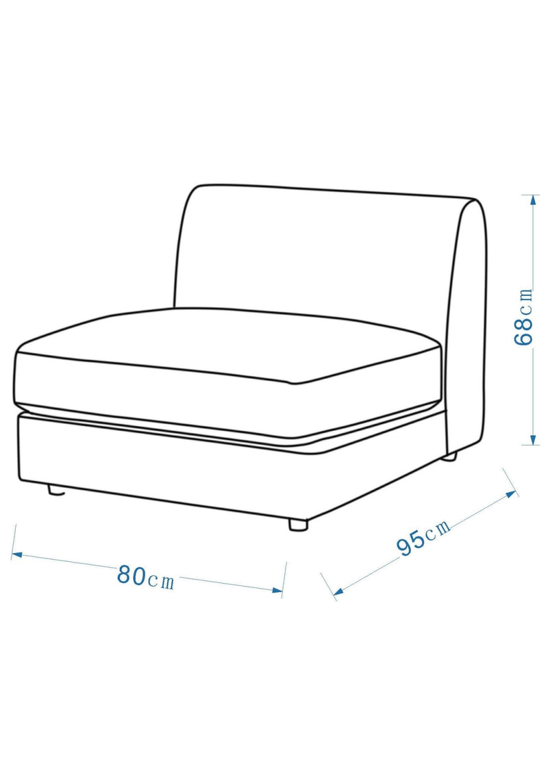 Monaco Beige Sectional Set - Al Rugaib Furniture