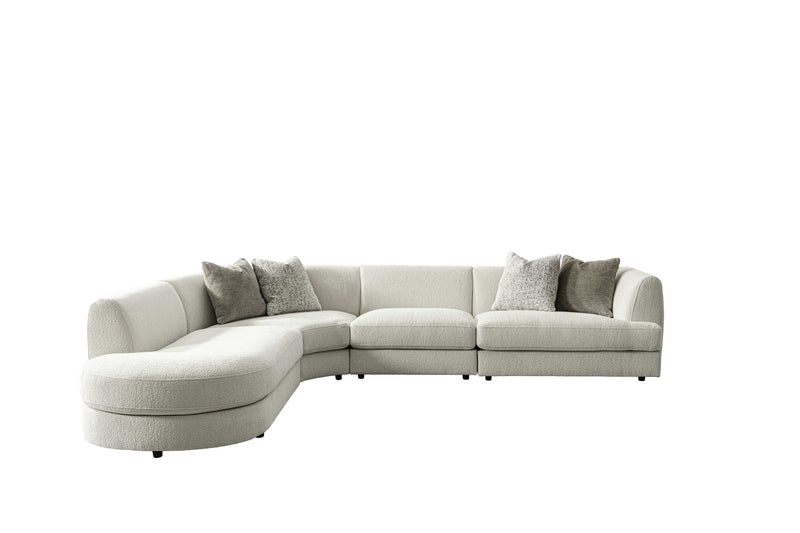 Monaco Beige Sectional Set - Al Rugaib Furniture