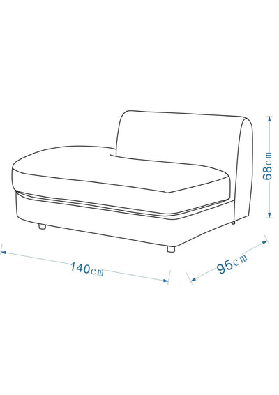 Monaco Beige Sectional Set - Al Rugaib Furniture