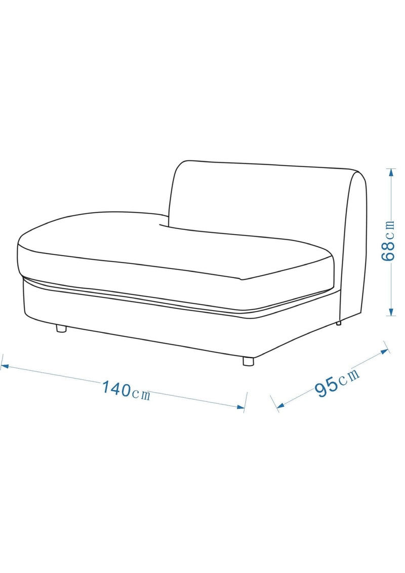 Monaco Beige Sectional Set - Al Rugaib Furniture