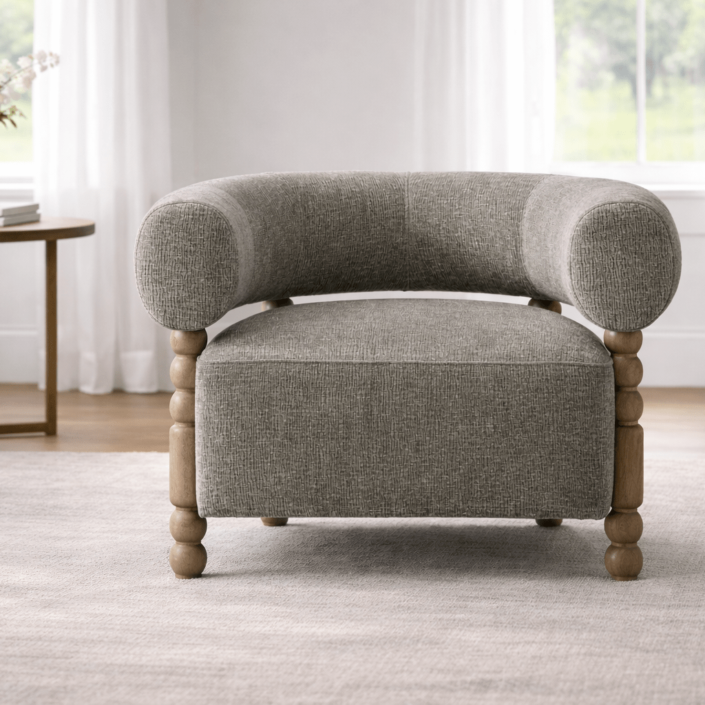 Monaco Grey Accent Chair Chairs| Roots Furniture