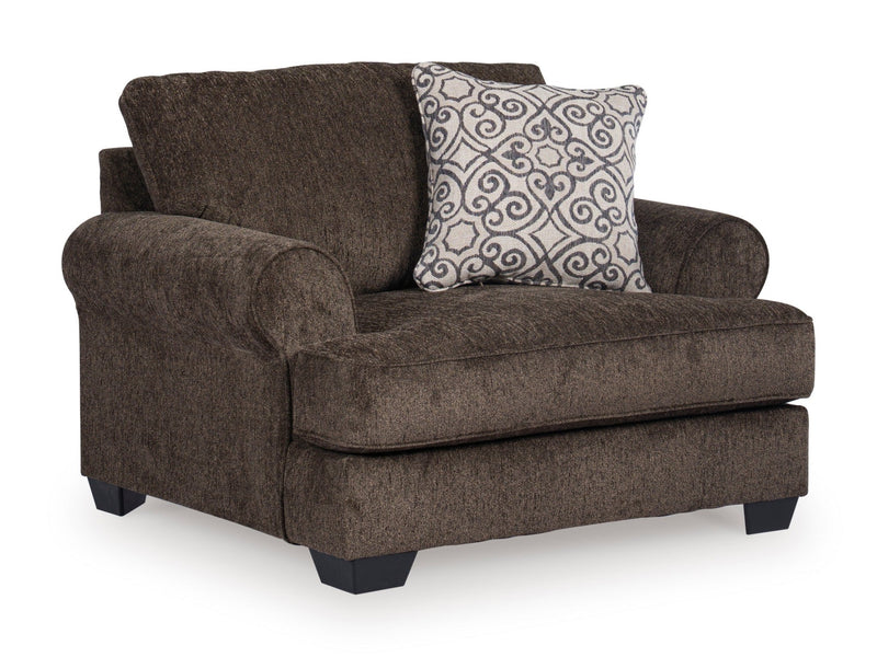 Monaghan Brown Sofa Set - Al Rugaib Furniture