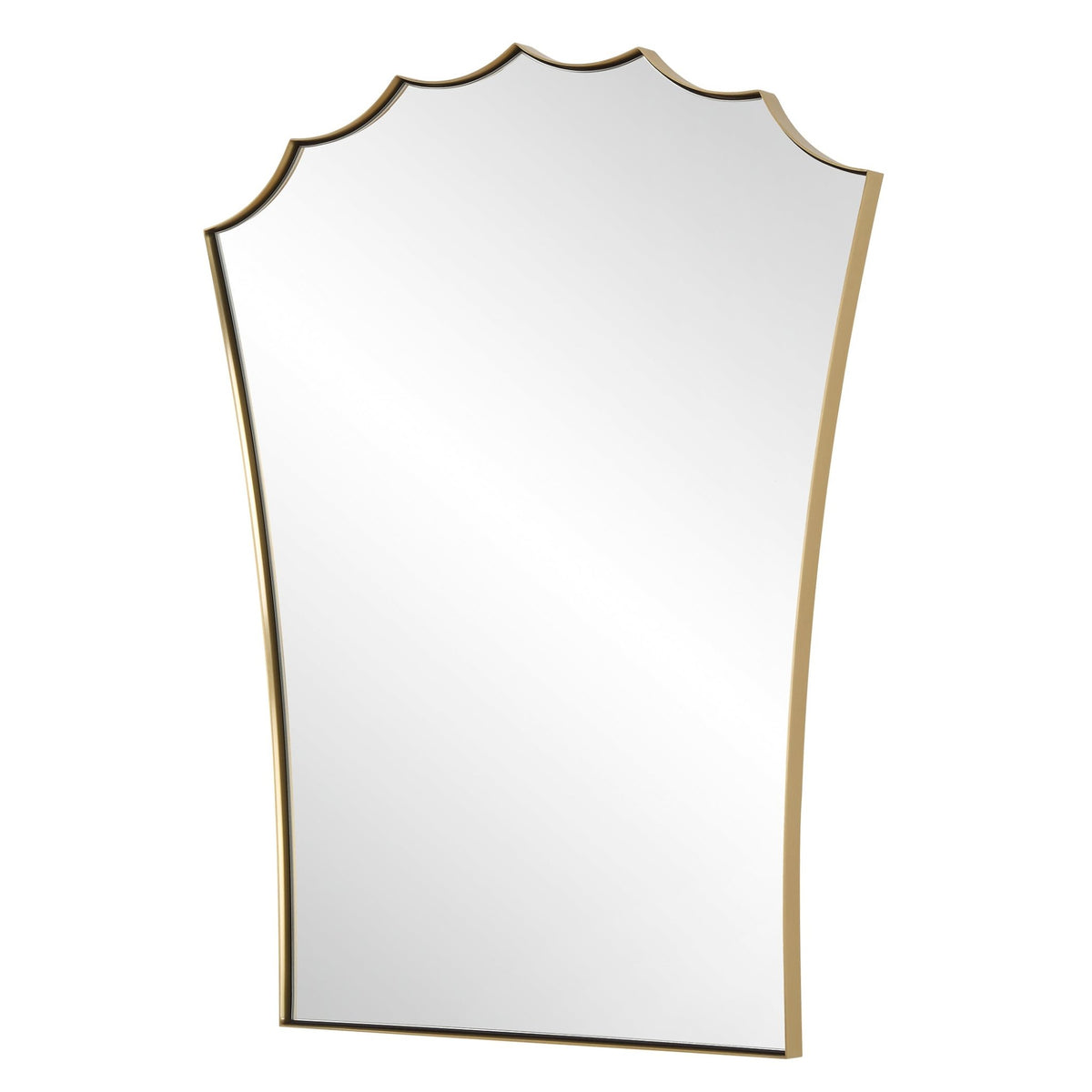 Monarch Scalloped Arched Vanity Mirror Mirrors| Uttermost