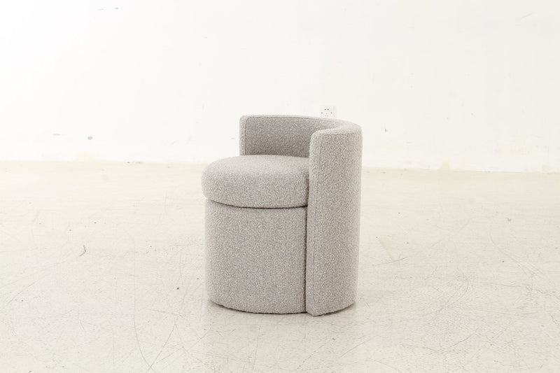 Mono Grey Ottoman - Al Rugaib Furniture