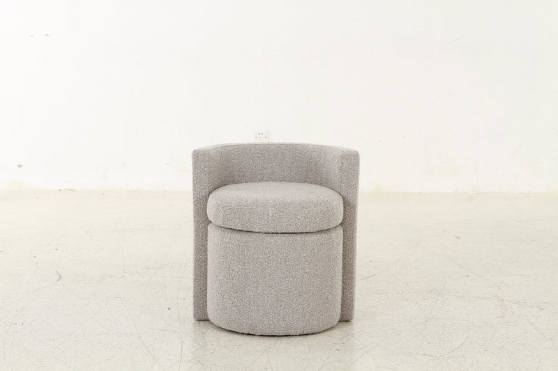 Mono Grey Ottoman - Al Rugaib Furniture