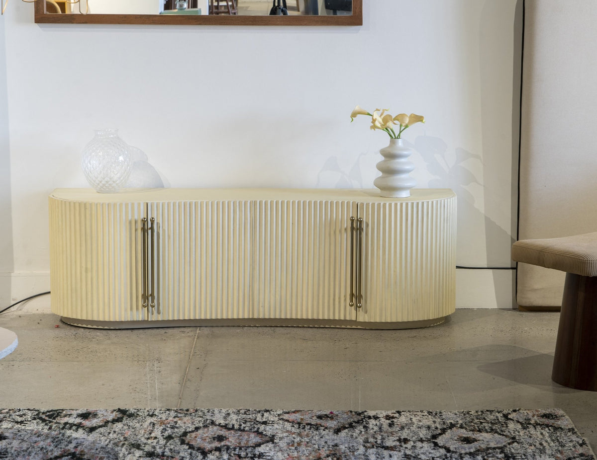 Monolith Mango wood TV Unit TV Units| Roots Furniture