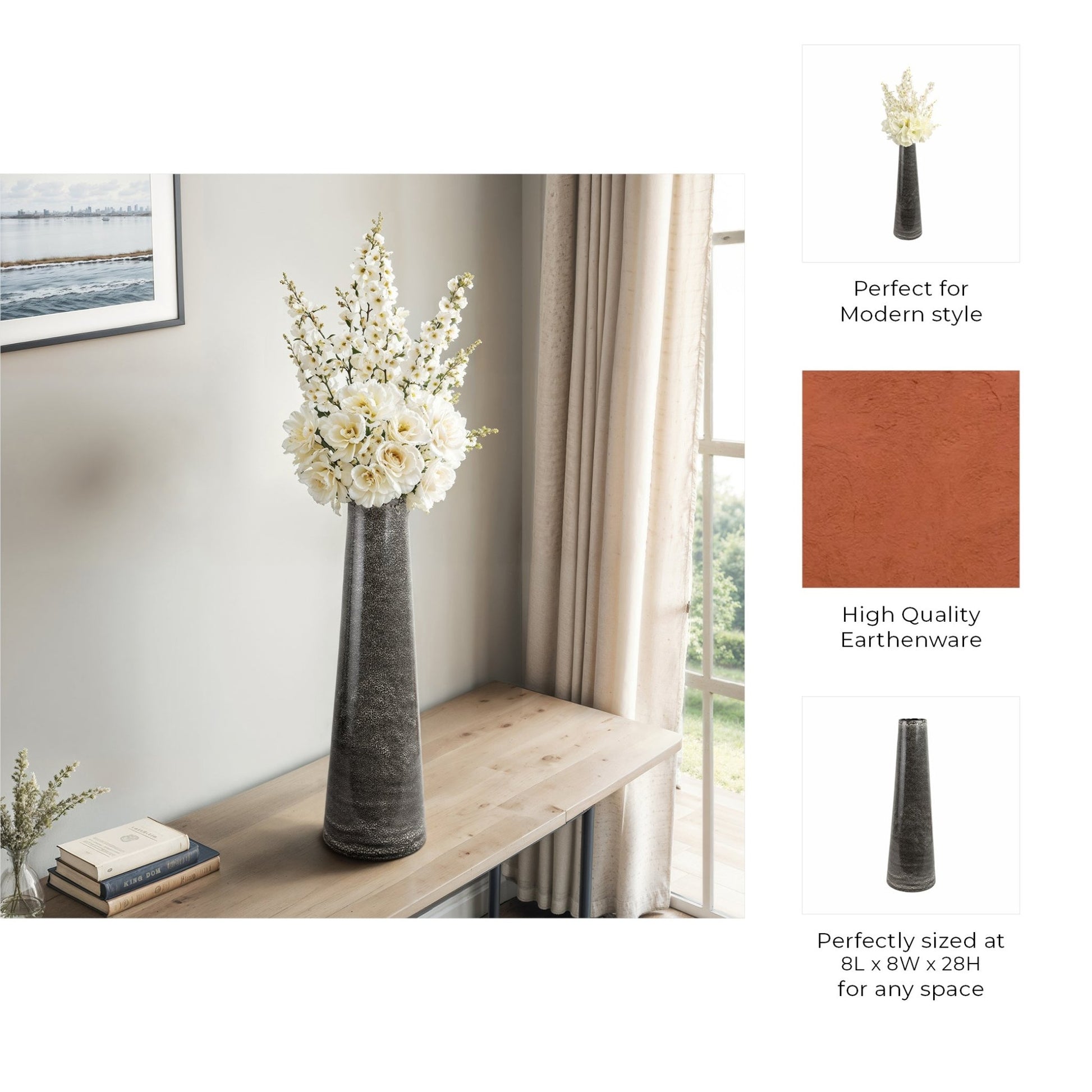 Monsanto Oversized Portugal Vase Vases and Jars| Sagebrook Home