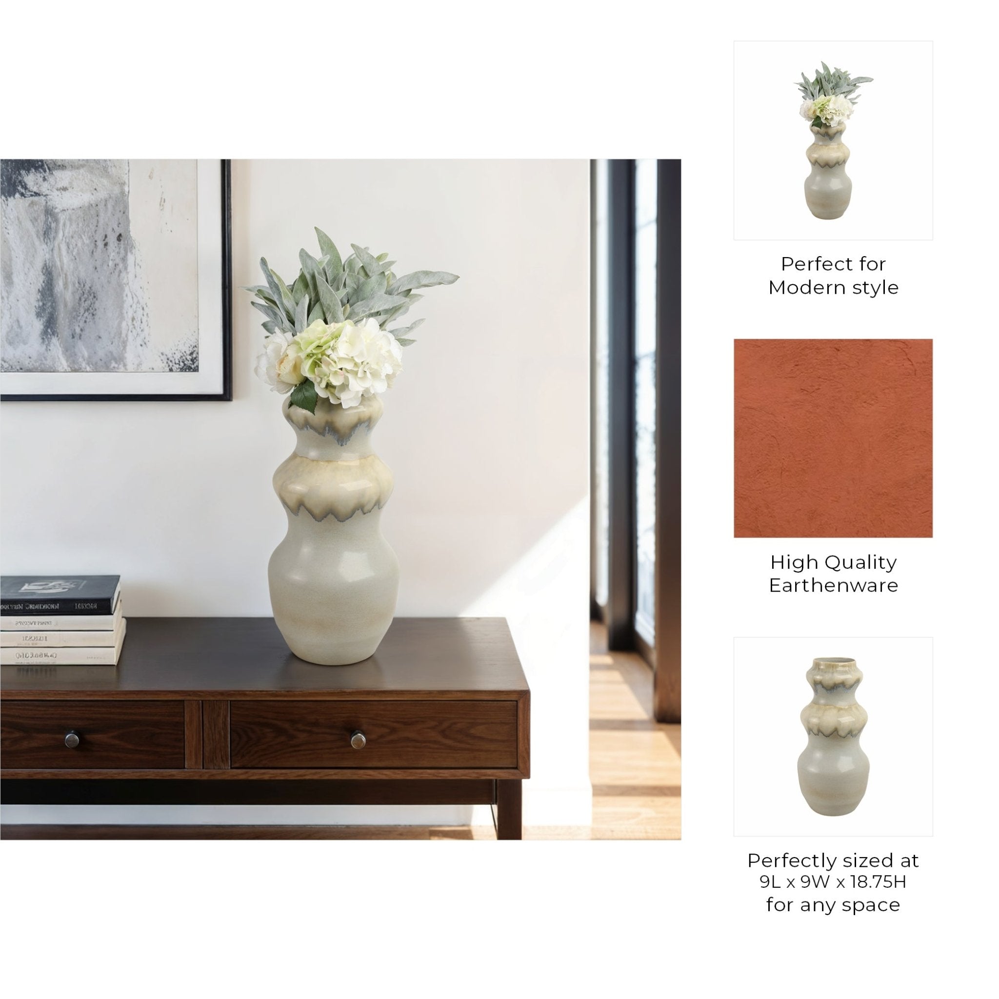 Monsaraz Portugal Vase Vases and Jars| Sagebrook Home